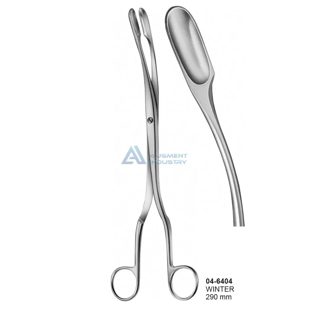 Зажим из плаценты и аборта, изогнутый, 290 мм (11 1/2 дюйма), винтовой замок | Акушерская плацента и яйцевые щипцы
