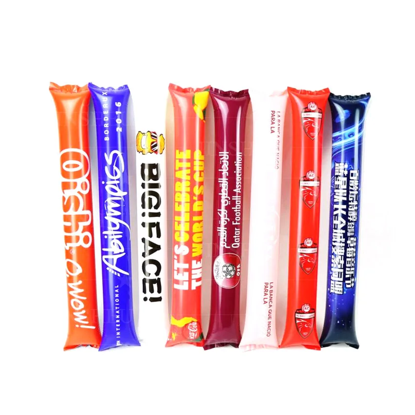 
Christmas party giveaway custom cheering air bang stick noise maker 