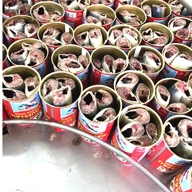 
Cheap price Canned Sardine without scales in brine club can 125g fish food 