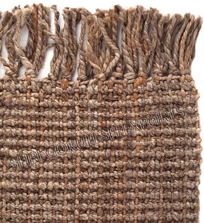 100% Natural Hemp Jute Best Quality Latest Design Runner Carpets
