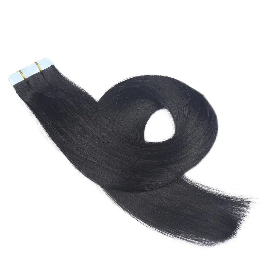 HOT SALE !!! Cuticle Aligned Cheap Virgin Hair 100 Remy Human Double Drawn Tape Hair Extensions from Vietnam