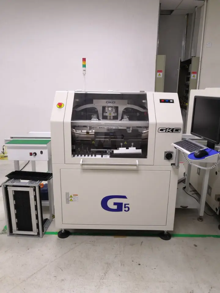 Автоматическая паяльная паста GKG принтер SMT Трафаретный печатная машина для производства светодиодных печатных плат