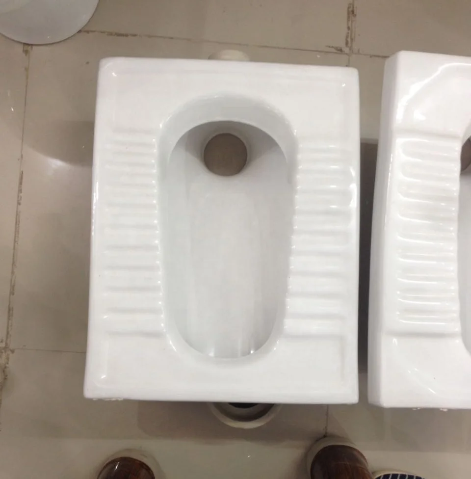 
Ceramic Sanitary Wares Squatting Pan Bathroom Commode Toilet Orissa Pan for Yemen Gulf Jordan and Africa Standard 