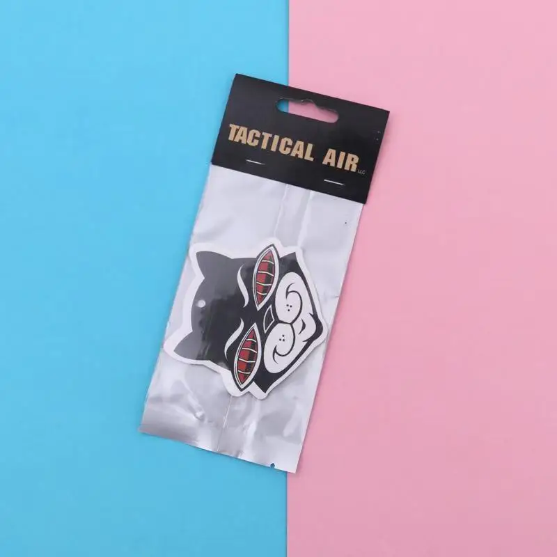 Wholesale Promotional paper air freshener gifts head card packaging custom car air freshener decorative auto paper perfume