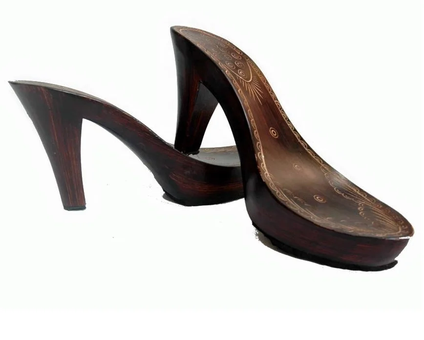  Japanese wooden clog/ men clog (Sandy 0084587176063