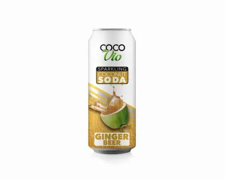 Coconut based Soda Club Pack sugar free sparkling drink for US market 12 oz Cans - Vegan Certified
