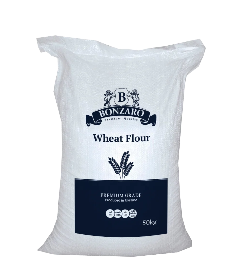 BONZARO Wheat flour 10kg, Premium Grade, Ukraine origin