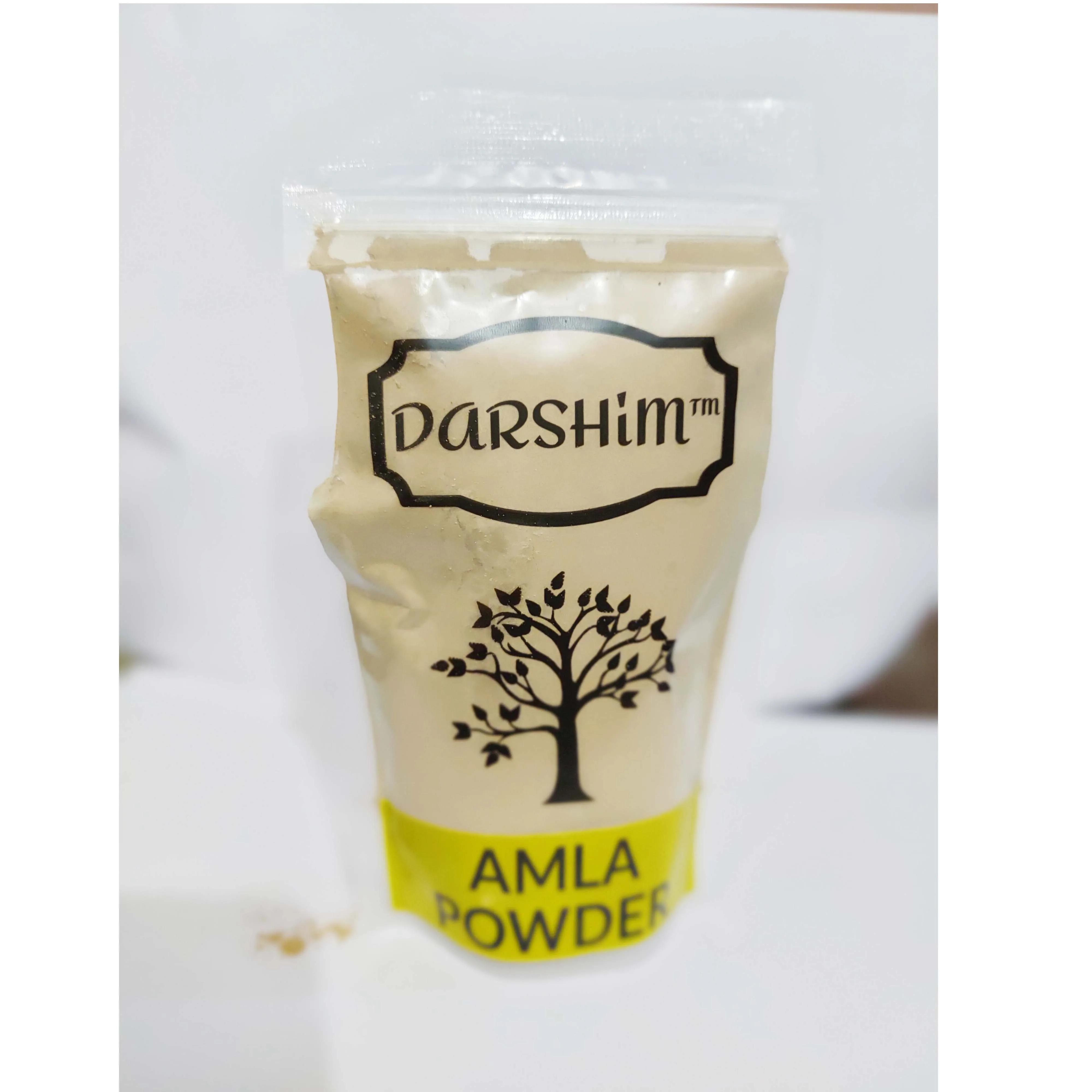 Гусиная натуральная пудра для волос