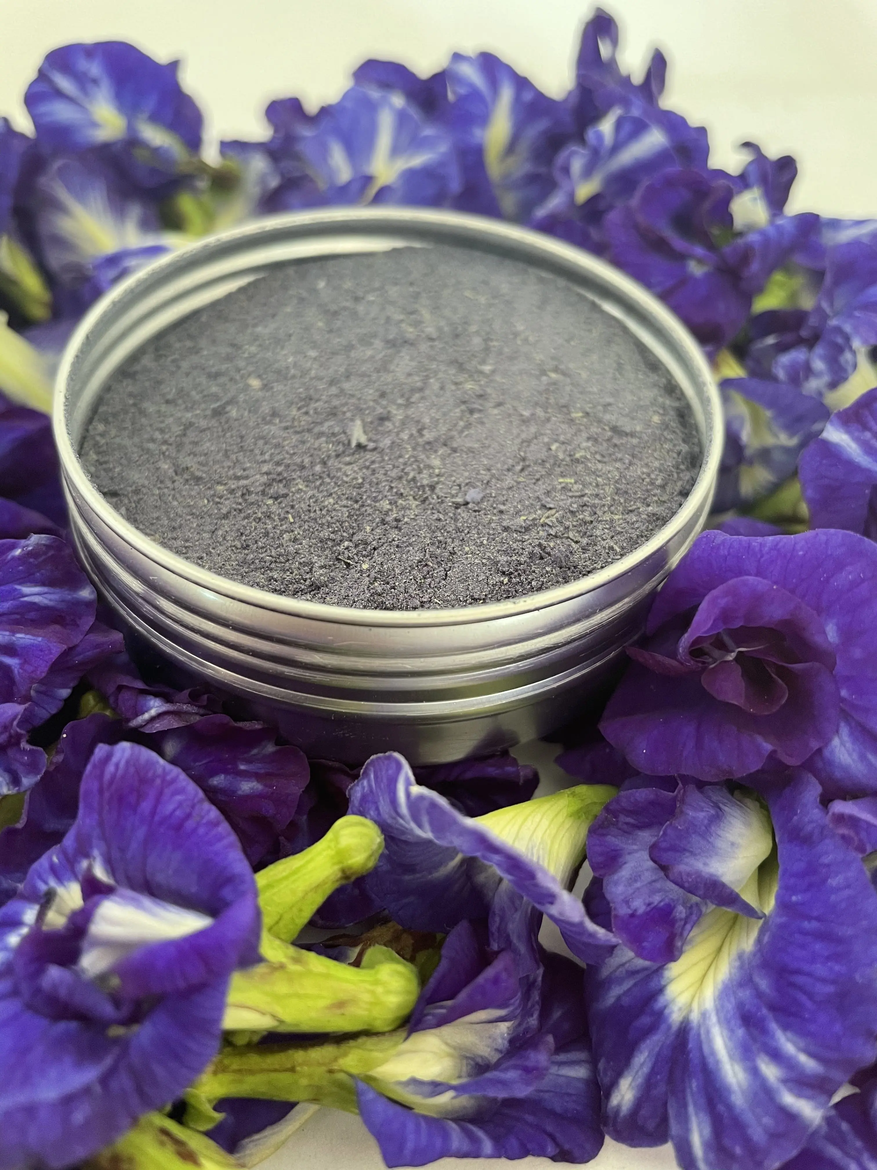 Organic Butterfly Pea Flower Powder Anthocyanins for Food Supplement and Food Sprinkle