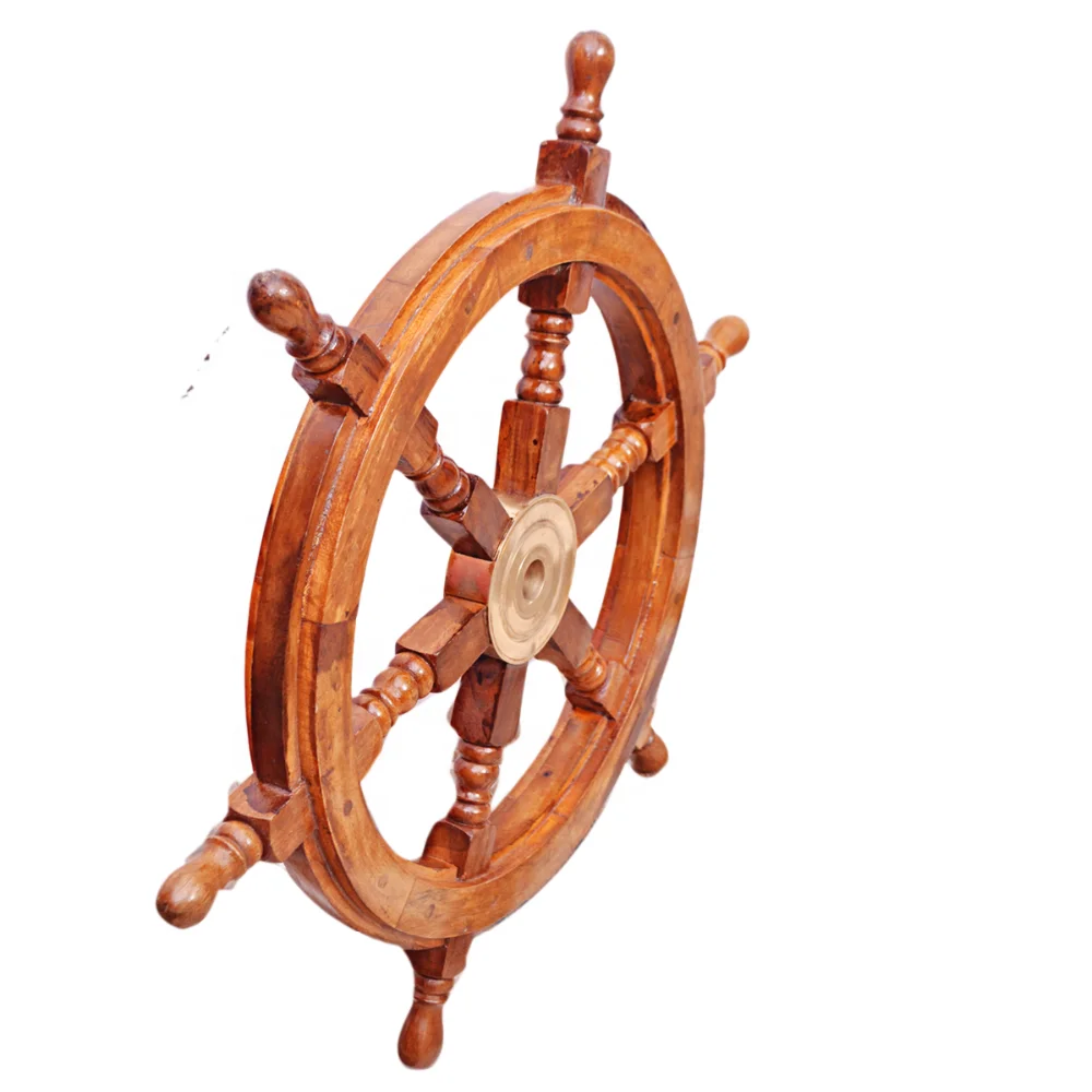 BEST SELLER OF DECORATIVE NAUTICAL WOODEN SHIP WHEEL ANTIQUE AND VINTAGE SHIP WHEEL WALL HANGING OR HOME DECOR SHIP WHEEL