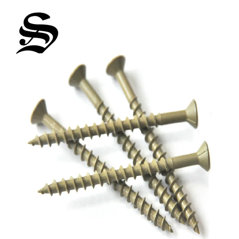 
Limited stocking of stainless steel #10 square wood screw 