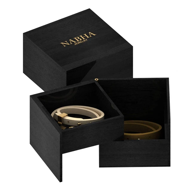 Gift Wooden Boxes Jewelry Packaging High Quality Design Form Thailand