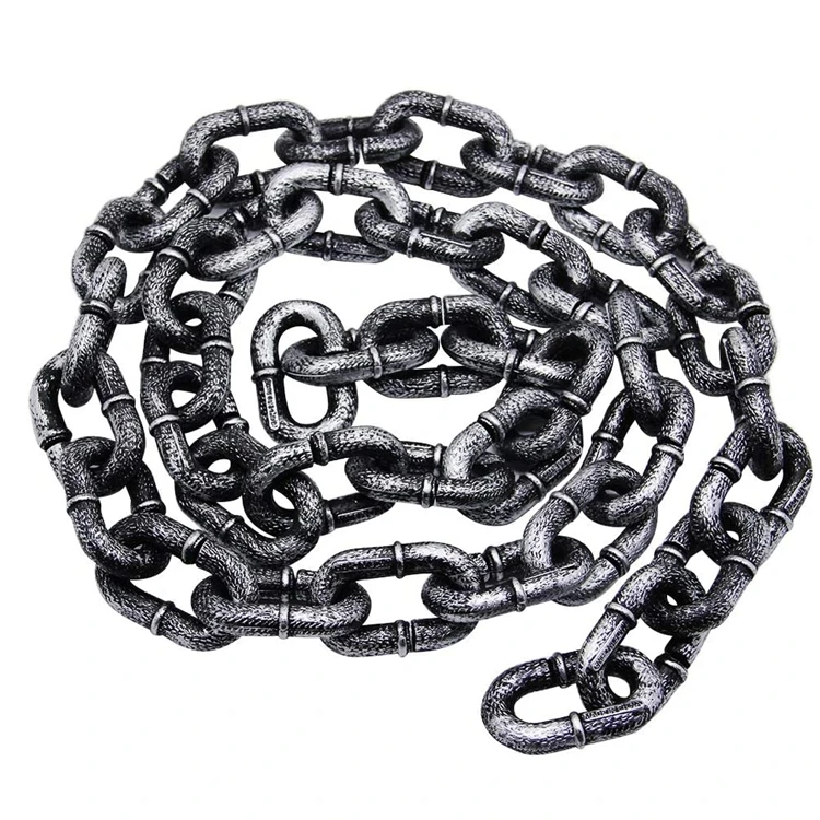 
Manufacturer Handcuffs Costume Props Decoration 6 Feet Halloween Plastic Chains Props Toy for Costume Party 