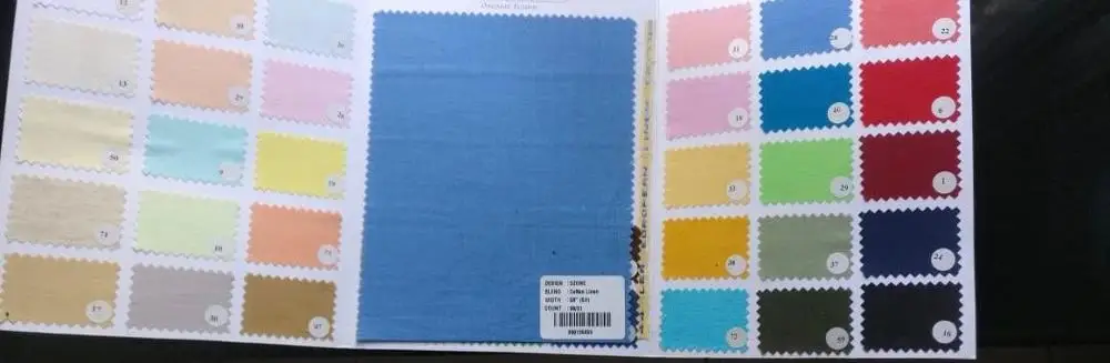 Cotton linen fabrics from direct manufacturing unit in bulk