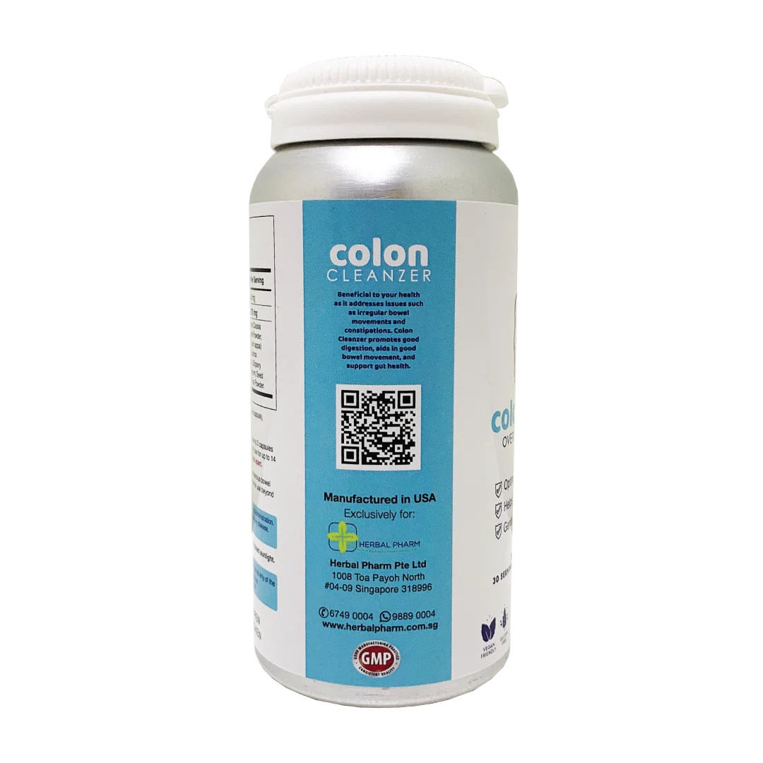 Capsules Herbal Supplements Improve Gastrointestinal 2-3 Years Shelf Life Colon Cleanzer From Singapore