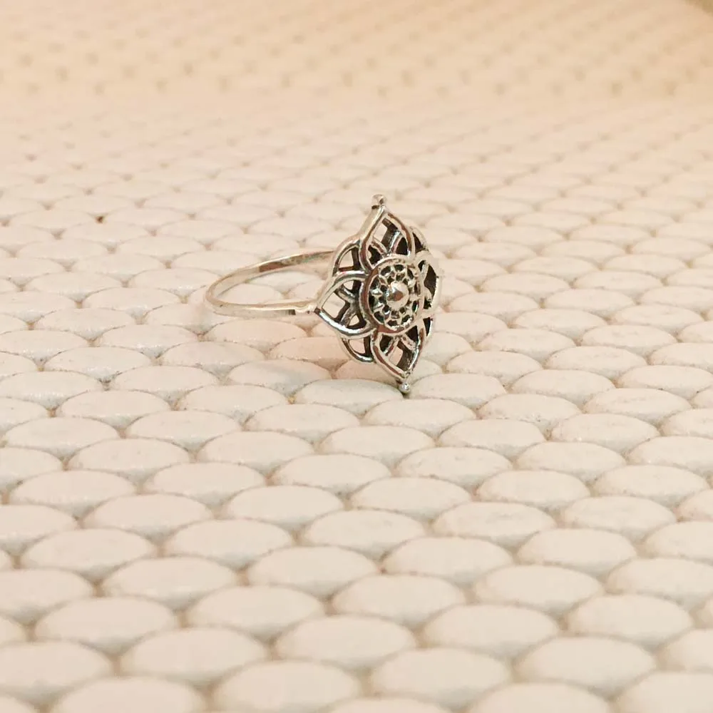 Beautiful Unique Style Pure 925 Sterling Silver High Quality Handmade Plain Unique Ring