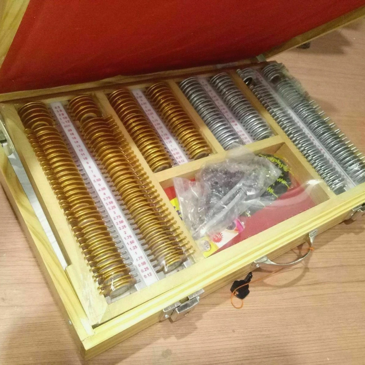 MARS-INTERNATIONAL Trial Lens Set Case of 198 Lenes with Trial Frame For Optometry Equipment FREE WORLDWIDE SHIPPING