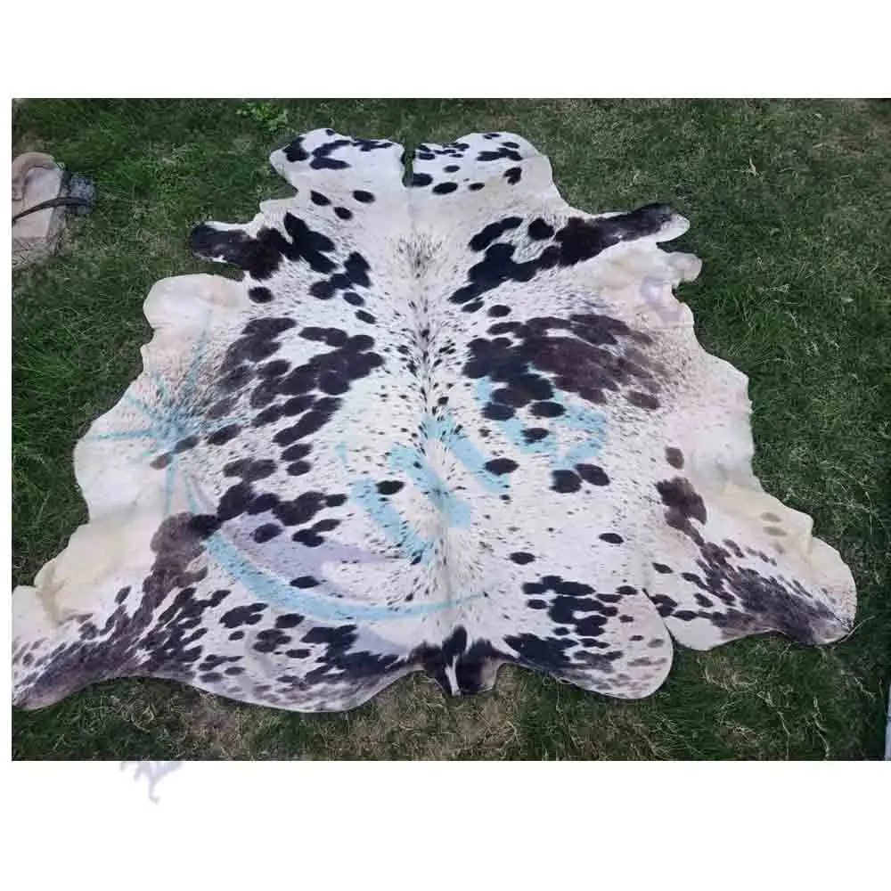 Коврики из натуральной воловьей кожи, трехцветный ковер из коровьей шкуры, площадь 50-5000 кв. футов