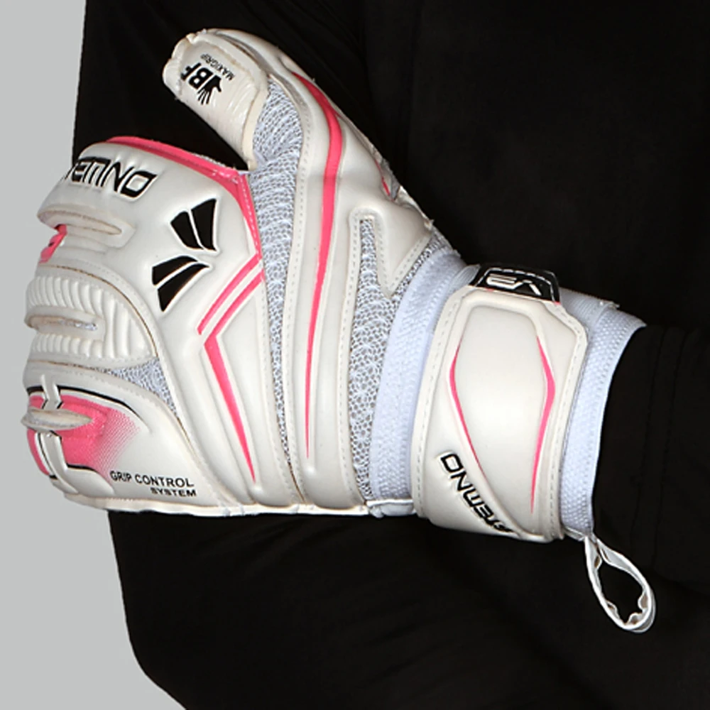  Оптовая продажа для детей и взрослых размер футбольные перчатки вратаря немецкий латексный стиль футбола