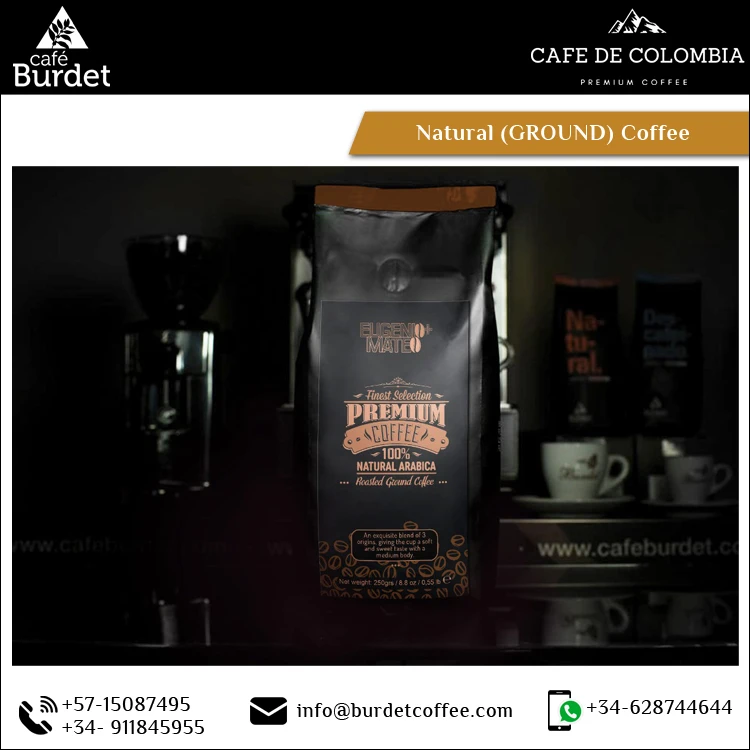 
Wide Selection Packing Private Label 250gm Natural Coffee Powder for Bulk Buyers 