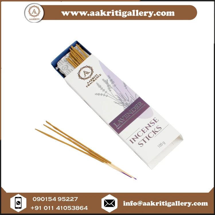 Hot Selling Lavender Flavored Tall Incense Sticks for Good and Strong Aroma Available at Bulk Price