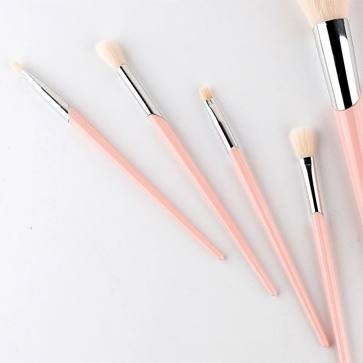 2024 Ebay Make up Bestselling Pink Facial Eye Cosmetics Brush Set High Quality Makeup Beauty Tools for Girls