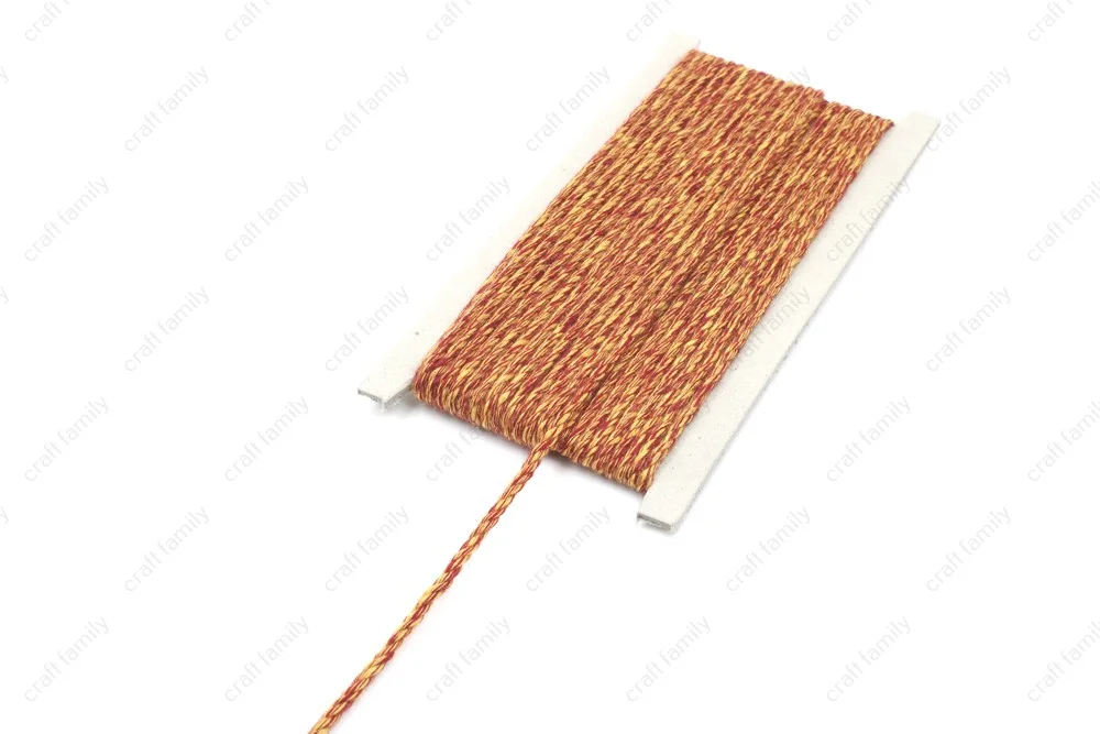 Хлопок двойник крученая полиэфирная макраме шнур 2 слоя натуральное лучшее качество от производителя