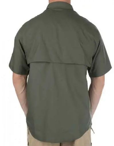 custom embroidery tactical security guard  uniform shirt two pocket short sleeve cotton shirt