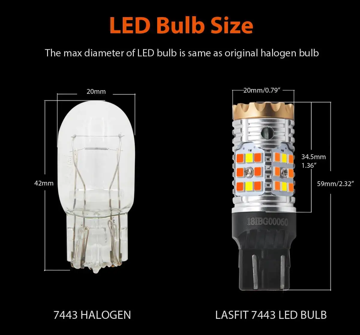 Canbus Error free G2 31573056 3156 3057 4157 car LED Bulbs 7440 7443 1156 Backup Reverse Lights Tail Brake Signal led