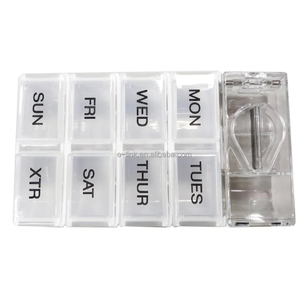 Съемная коробка-органайзер для таблеток