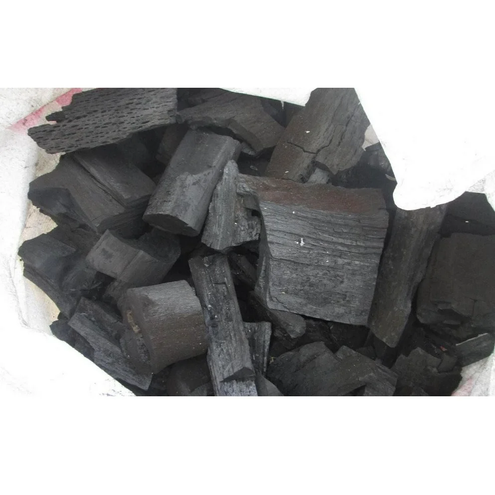 
High Heat 5-30cm Hard Wood Briquette Black Sawdust Charcoal For Barbecue (BBQ) and Warm 