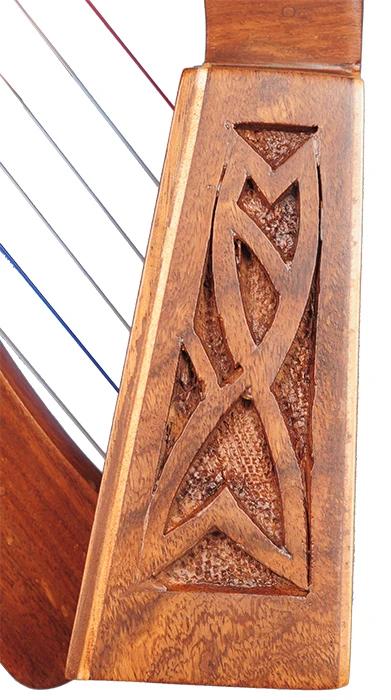 HARP 6 STRINGS ROSEWOOD Musical Instruments OEM Box Logo Wooden Style Child Toy Harp and Accessories