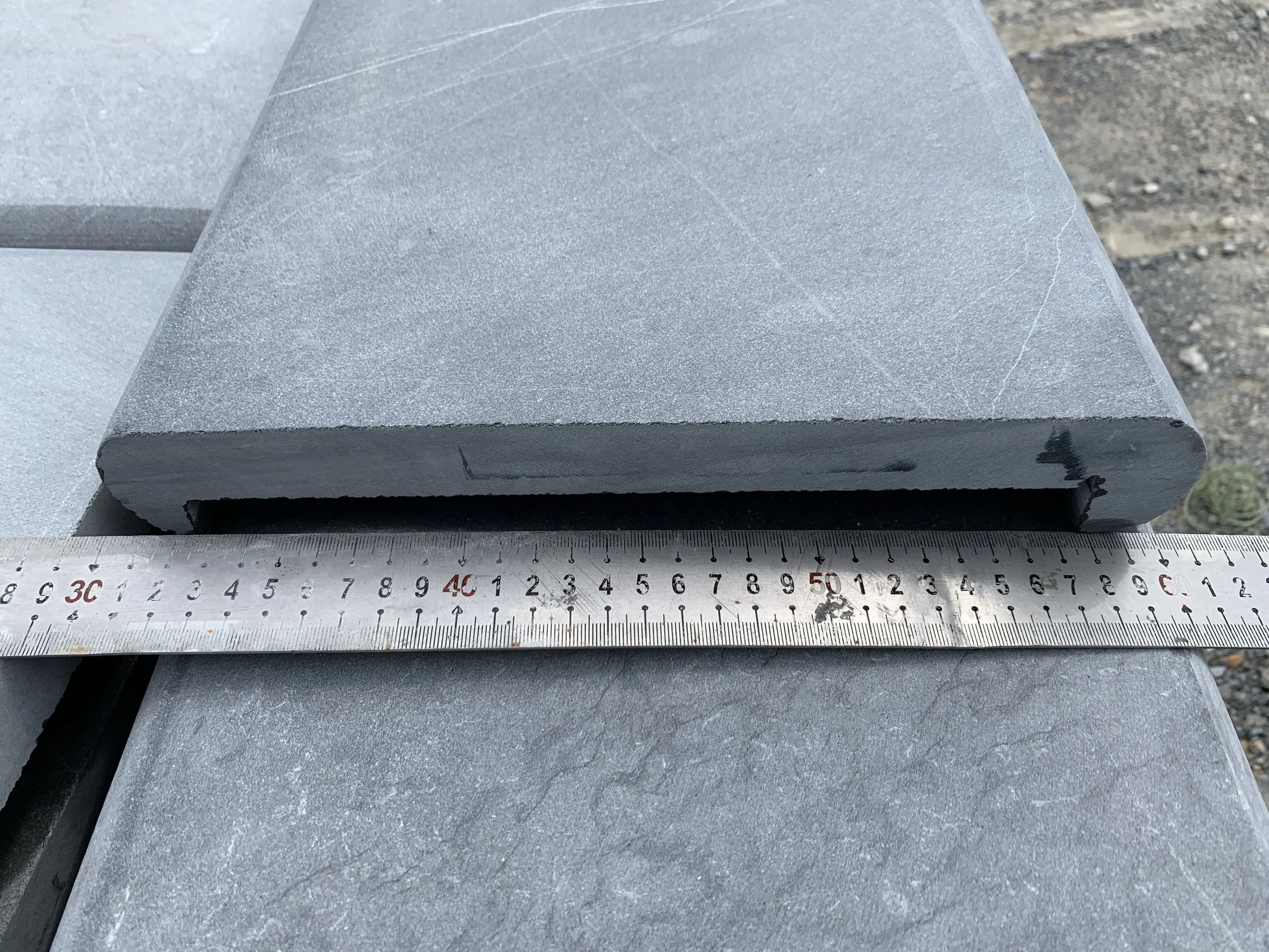 Bluestone Limestone Pool Price Pool Edge Coping Cheap Swim Pool Garden Tiles High Quality G633 Vietnam Limestone Hard Bullnose