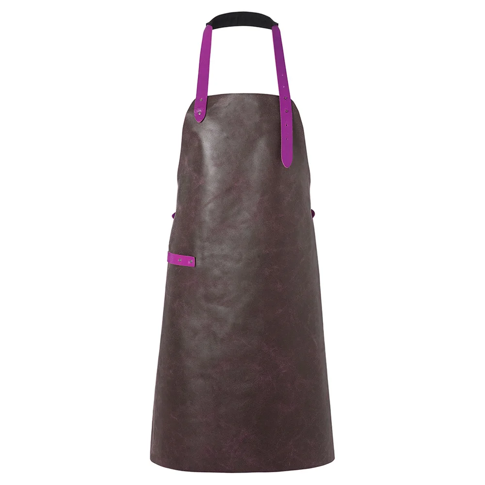 
Custom Multi-pocket BBQ Garden Barber Hairdresser Work Apron Canvas Real Leather Electrician Apron 