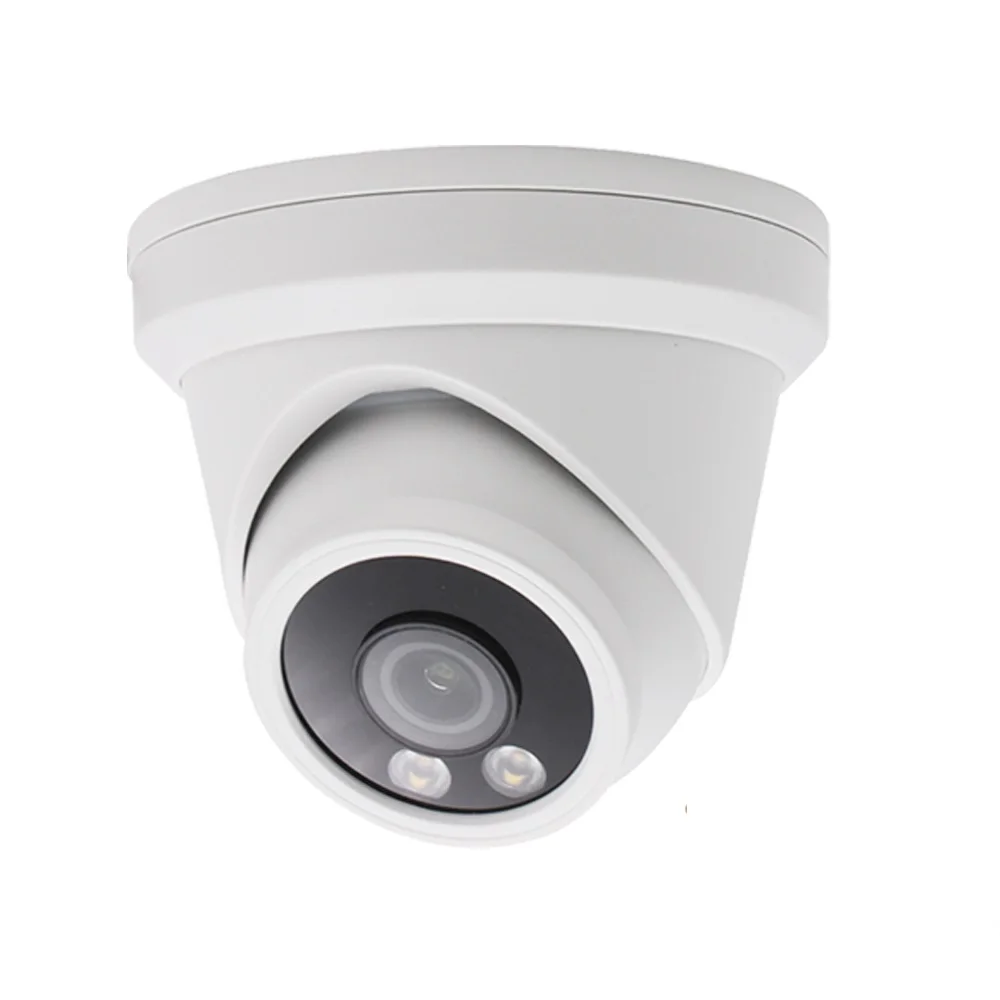 2022 With Built In Microphone 2.8mm F1.0 True Starlight Lens Imx335 Cmos 5mp Colorvu Cctv Ip Camera