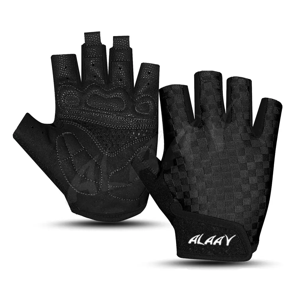 Cycling Gloves Factory Customized Best Men Fingerless Gel Padded Cycling Bike Bicycle Gloves