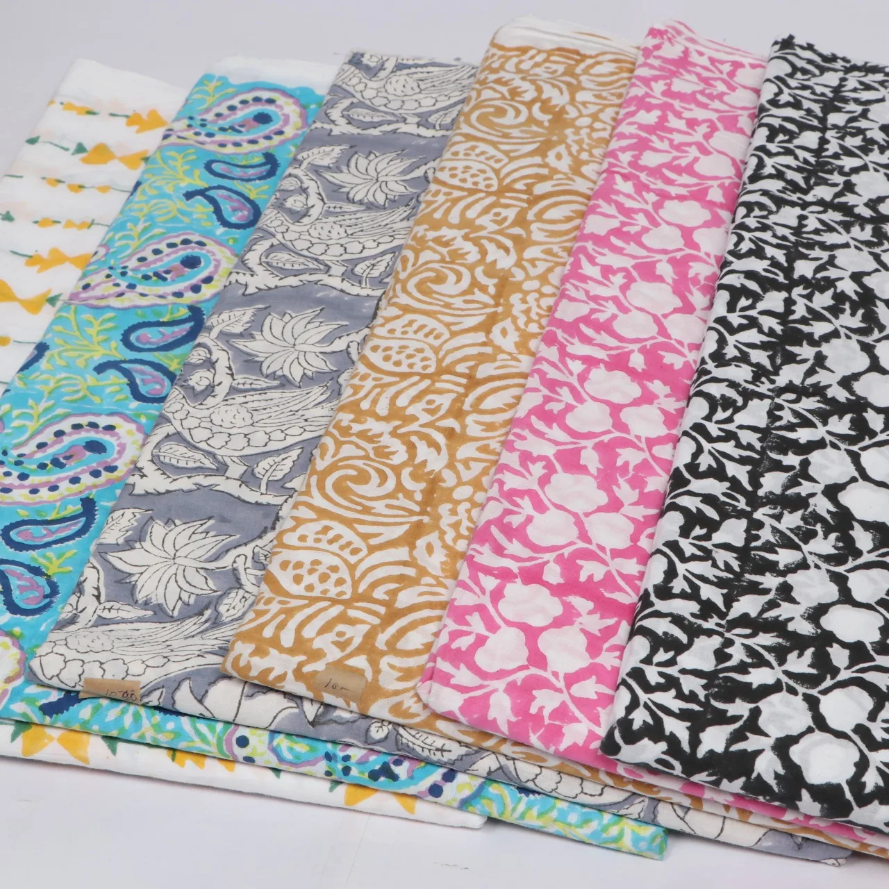 Indian Clothing fabric Hand block printed Designer natural cotton 100% Workwear Running Fabric