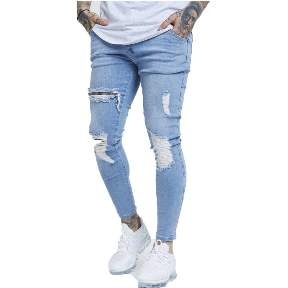 Design Street Slim Fit Hot Sale Fashion Mens High Quality Jeans for Men Denim Jeans Bulk Pants Casual Skinny Pencil Jeans