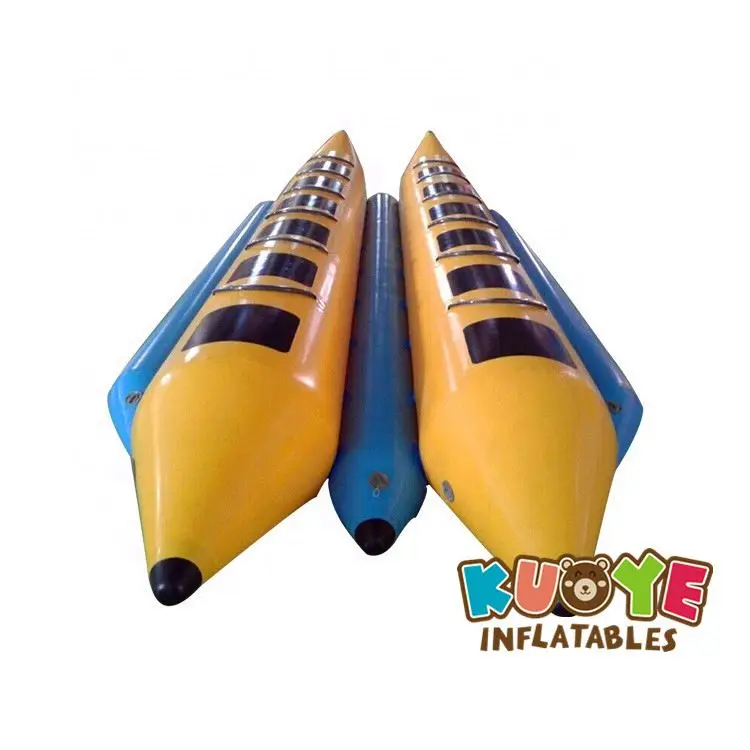 12 Persons Inflatable Water Games Flyfish Banana Boat With Factory Price