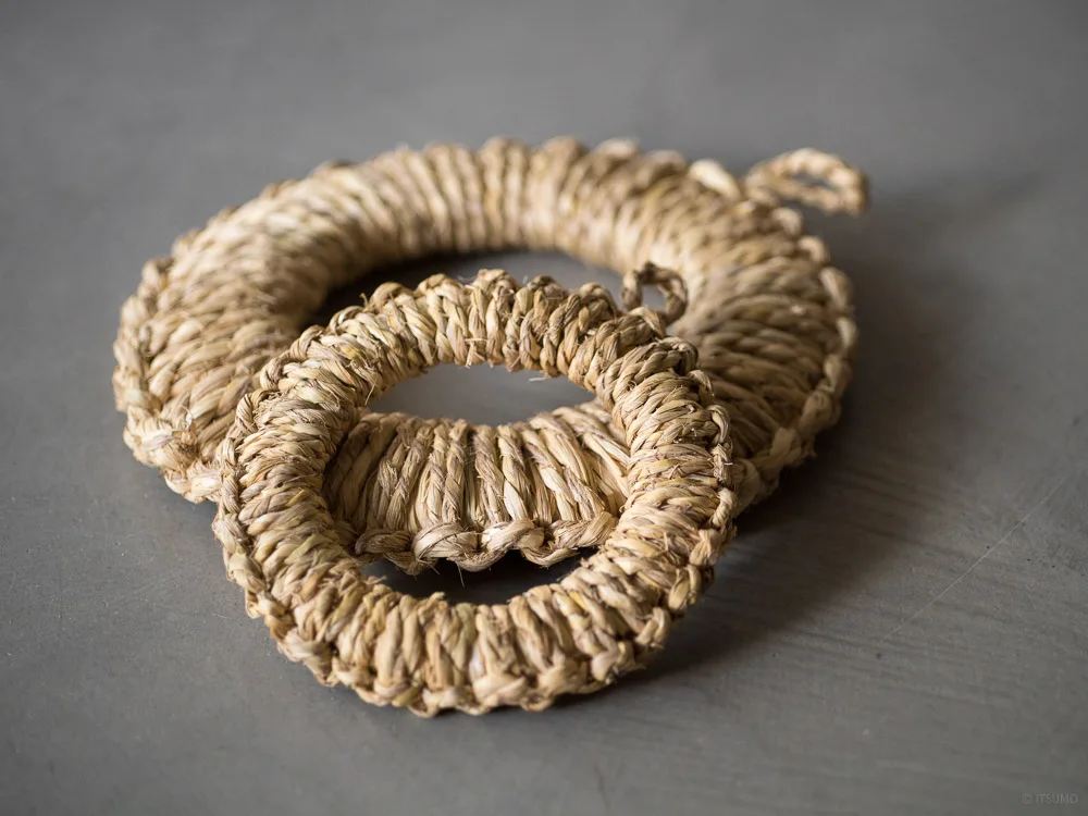 Wholesale round seagrass trivet, handwoven 100% Eco- Friendly trivet,  rattan Straw Pot Stand Trivet Japanese & Korean style