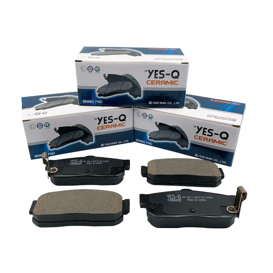 High Quality low-steel Brake Pads For Korean Auto Car Parts