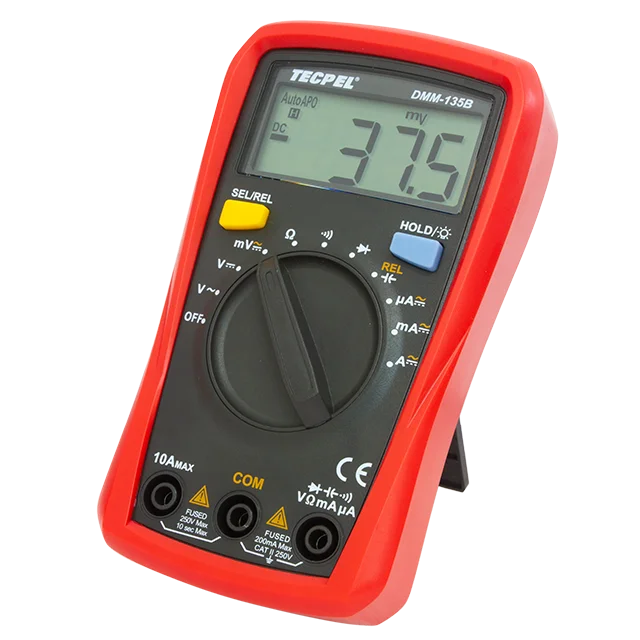 TECPEL DMM-135B карман цифровой измеритель 1999 отсчетов