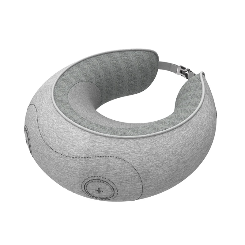 Portable Travel Pillow Massage For Neck Kneading Shiatsu With Hidden Massager Head
