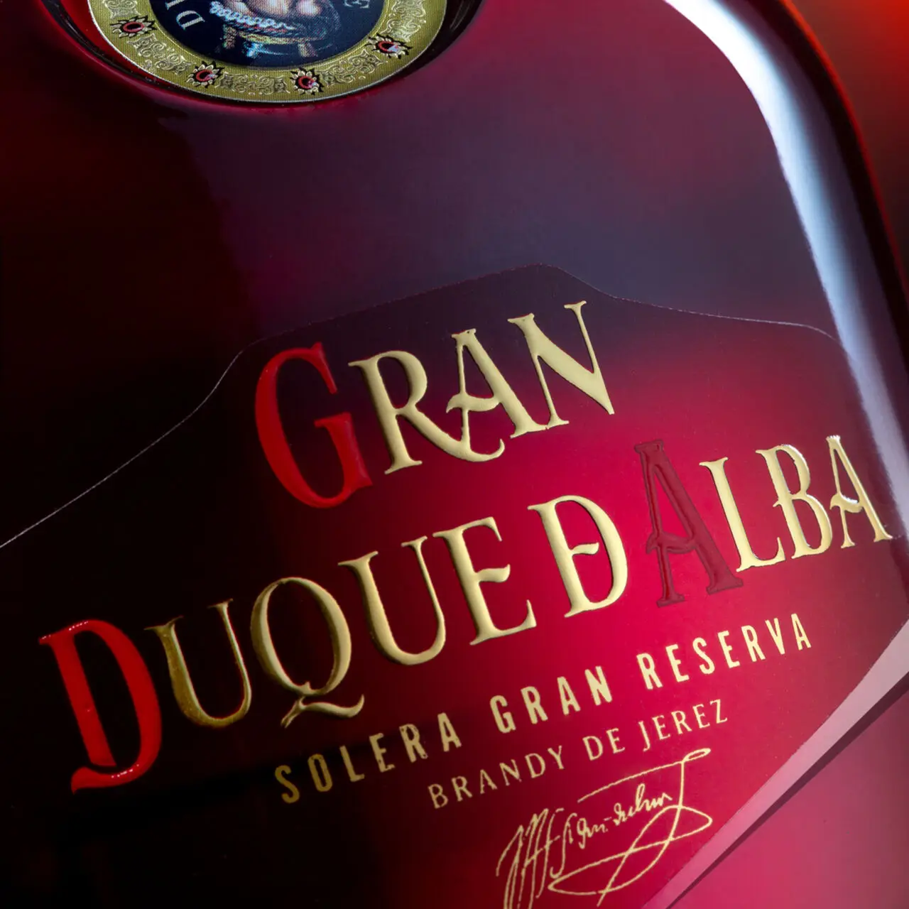 Gran Duque De Alba Perfect Gift Pack for Celebration Party Gathering 12 Years Oak Cask Wines Spirits Brandy