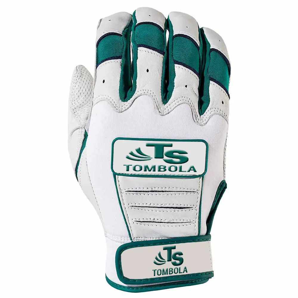 Custom logo top high quality carbretta leather baseball training softball baseball bating gloves for sale