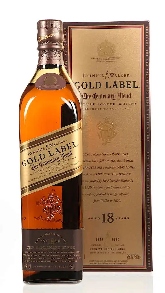 Золотая этикетка johnnie walker