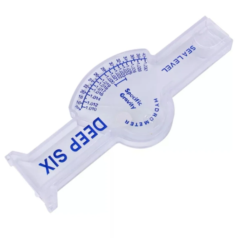 
Accurate Hydrometer Salinity Meter For Aquarium Fish Tank Marine Sea Saltwater 