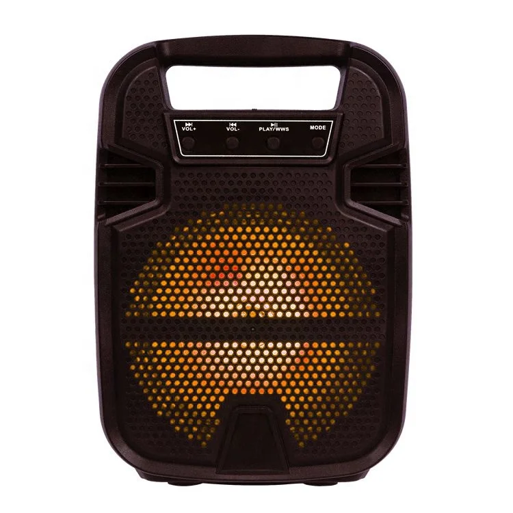 MBA BT audio home speaker small portable new wireless outdoor square dance band microphone mini portable plug-in U dis.