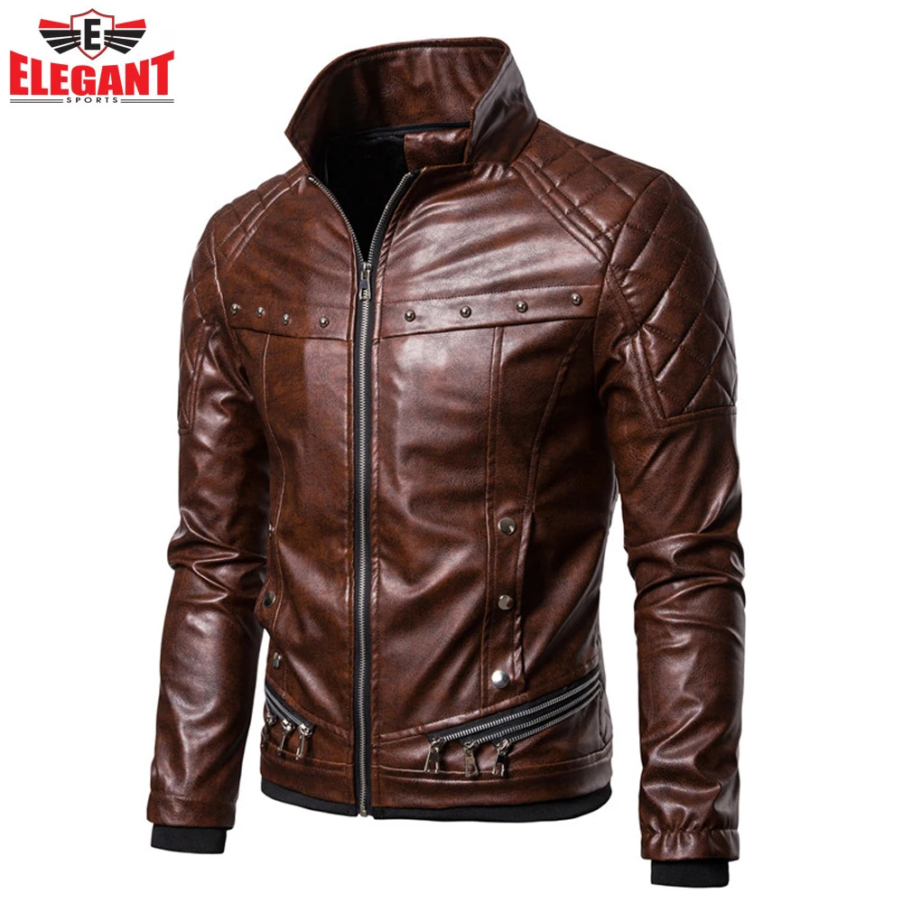 Superb Quality Leather Jacket,Wholesale Price Customized Your Own Logo Fashion Leather Jacket