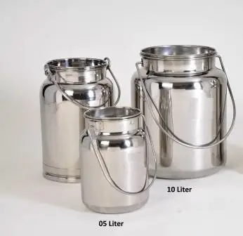 CAN Stainless Steel Storage Tank Store Milk BEST Quality Serving MILK CAN